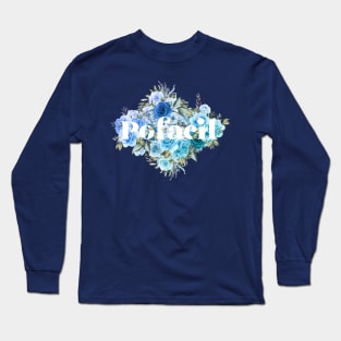 Pofacil - floral Long Sleeve T-Shirt